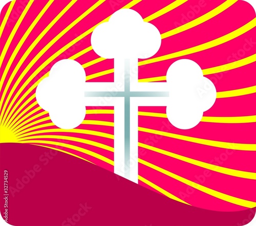 Illustration: Cross symbol Cross symbol