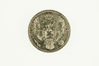 Platinum three rouble coin of Czar Nicholas I, reverse Platinum three rouble coin of Czar Nicholas I, reverse
