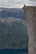 On the top