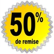 Images : BOUTON 50% DE REMISE