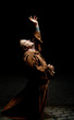 Monk asking God for help Monk asking God for help