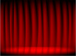 Red theater curtain.