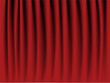 Red velvet curtain