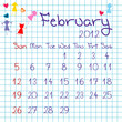 Calendar for February 2012