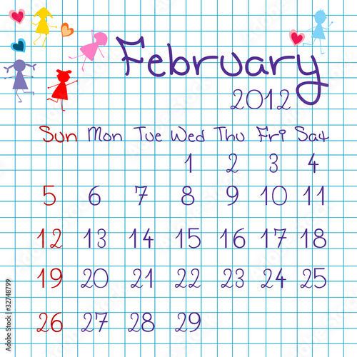 2012 calendar february. 2010 2012 Calendar. FEBRUARY