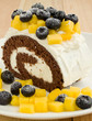 Berry roulade