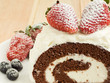Berry roulade