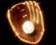 Baseball Glove And Ball