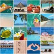 Montage paradis tropical