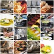 Collage cuisine et gastronomie