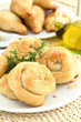 Homemade pastry filled with cheese Homemade pastry filled with cheese
