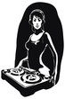Beautiful DJ girl