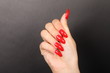 Foto: Lange Fingernägel Lange Fingernägel