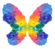 abstract painting butterfly