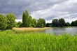 Wolken und See
