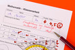 klassenarbeit schlecht note