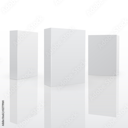 Vector: Blank pack fo software or other product. Blank pack fo software or other product.