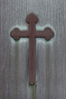 Crucifix on the Door of a Mausoleum Crucifix on the Door of a Mausoleum