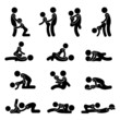 Sex Making Love Sexual Position Icon Sign Symbol Sex Making Love Sexual Position Icon Sign Symbol