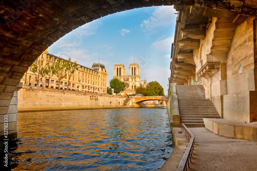 Photo: Seine river, Paris, France Seine river, Paris, France