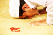 muslim religion praying.