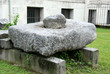 Stone cover of a cloaca (sewage system) Stone cover of a cloaca (sewage system)