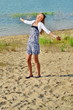 Frau am Strand (OG))