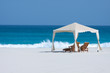 gazebo su spiaggia