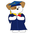 Cute Puppy Graduation Cute Puppy Graduation