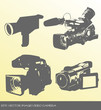 eps Vector image:video camera