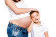 Foto: Schwangere Mutter mit Kind Schwangere Mutter mit Kind