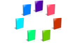 Conceptual video choose color of the Binder. ENDLESS LOOP