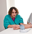 Very worried doctor