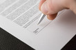 Contract signing