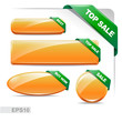 Vector: Vector web buttons over white background. EPS10 Vector web buttons over white background. EPS10