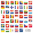Europa Flaggen Fahnen Set Buttons Icons Sprachen 1 Europa Flaggen Fahnen Set Buttons Icons Sprachen 1