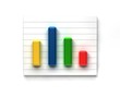business line graph on white background business line graph on white background
