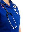 nurses blue uniform