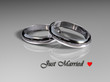 just married