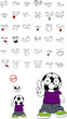 soccer kid cartoon set8