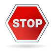 panneau signalétique STOP