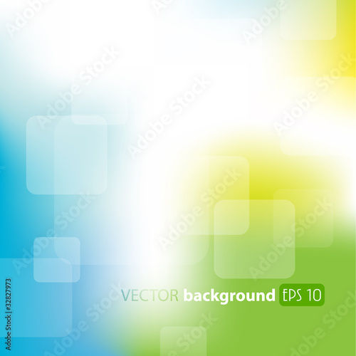 Vector: Green, blue abstract background Green, blue abstract background