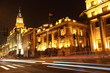 China Shanghai Bund night view China Shanghai Bund night view