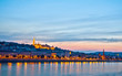 Night panorama of Buda with Matthias Church