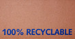 100% recyclable box