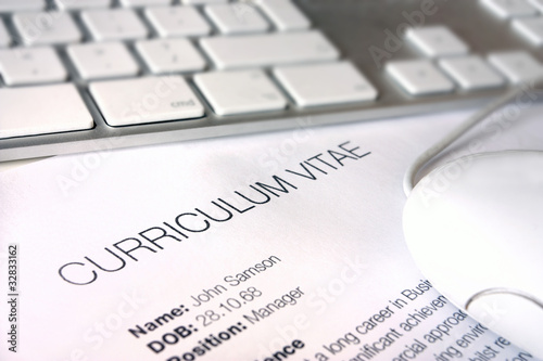 Photo: cv job application cv job application