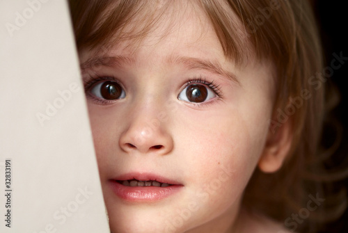 Photo: Sad little girl Sad little girl
