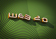 web 2.0 title background