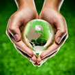 planète terre mains écologie / green earth globe in hands planète terre mains écologie / green earth globe in hands