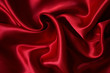 Smooth elegant red silk as background Smooth elegant red silk as background